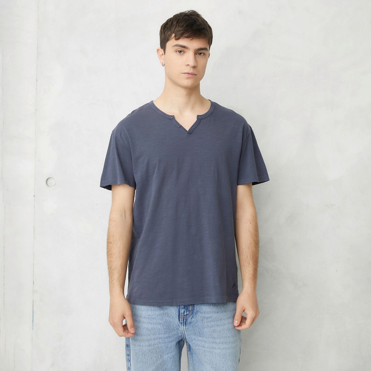 BEARCLIFF - Polera Manga Corta Algodón Hombre Bearcliff