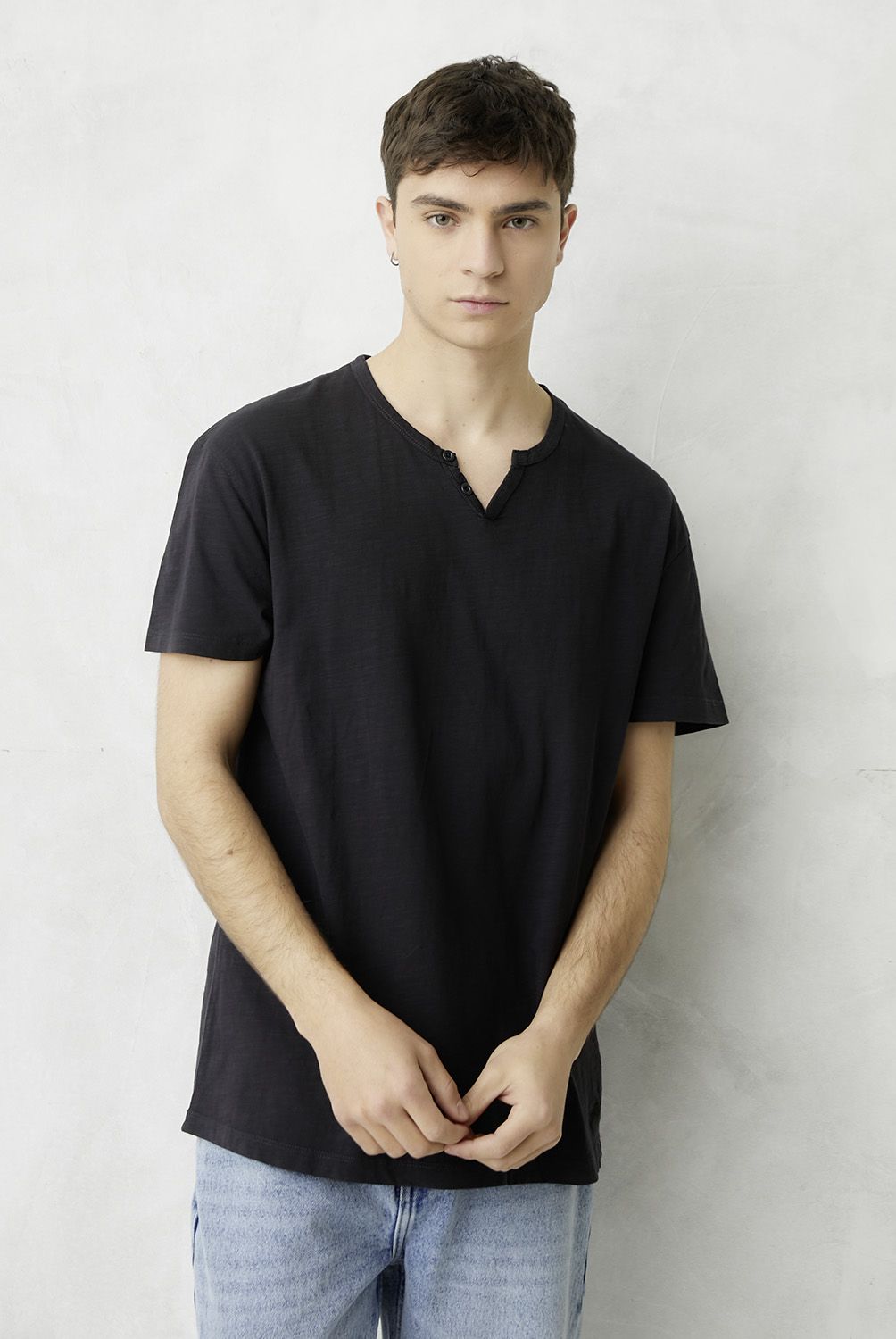 BEARCLIFF - Polera Manga Corta Algodón Hombre Bearcliff