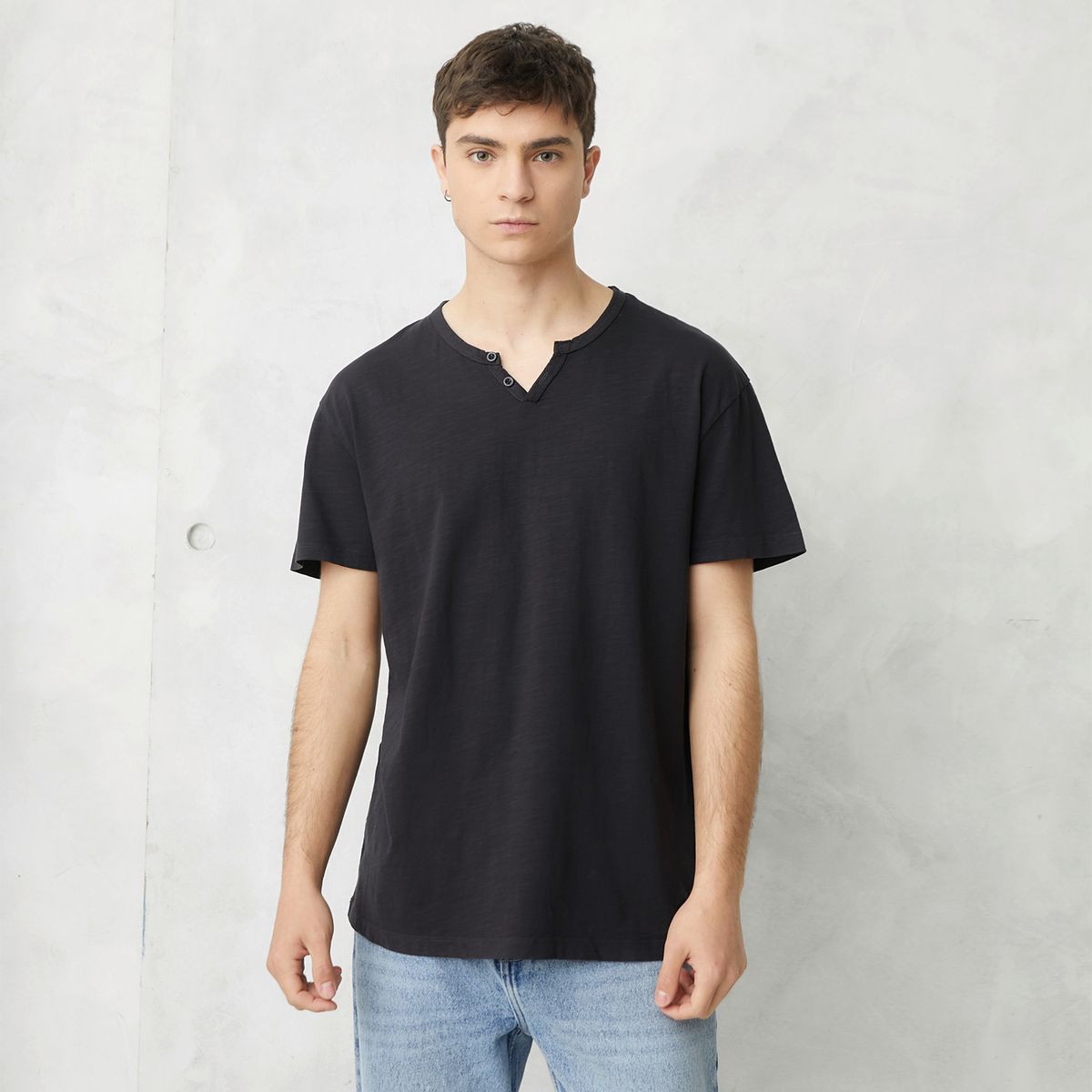 BEARCLIFF - Polera Manga Corta Algodón Hombre Bearcliff