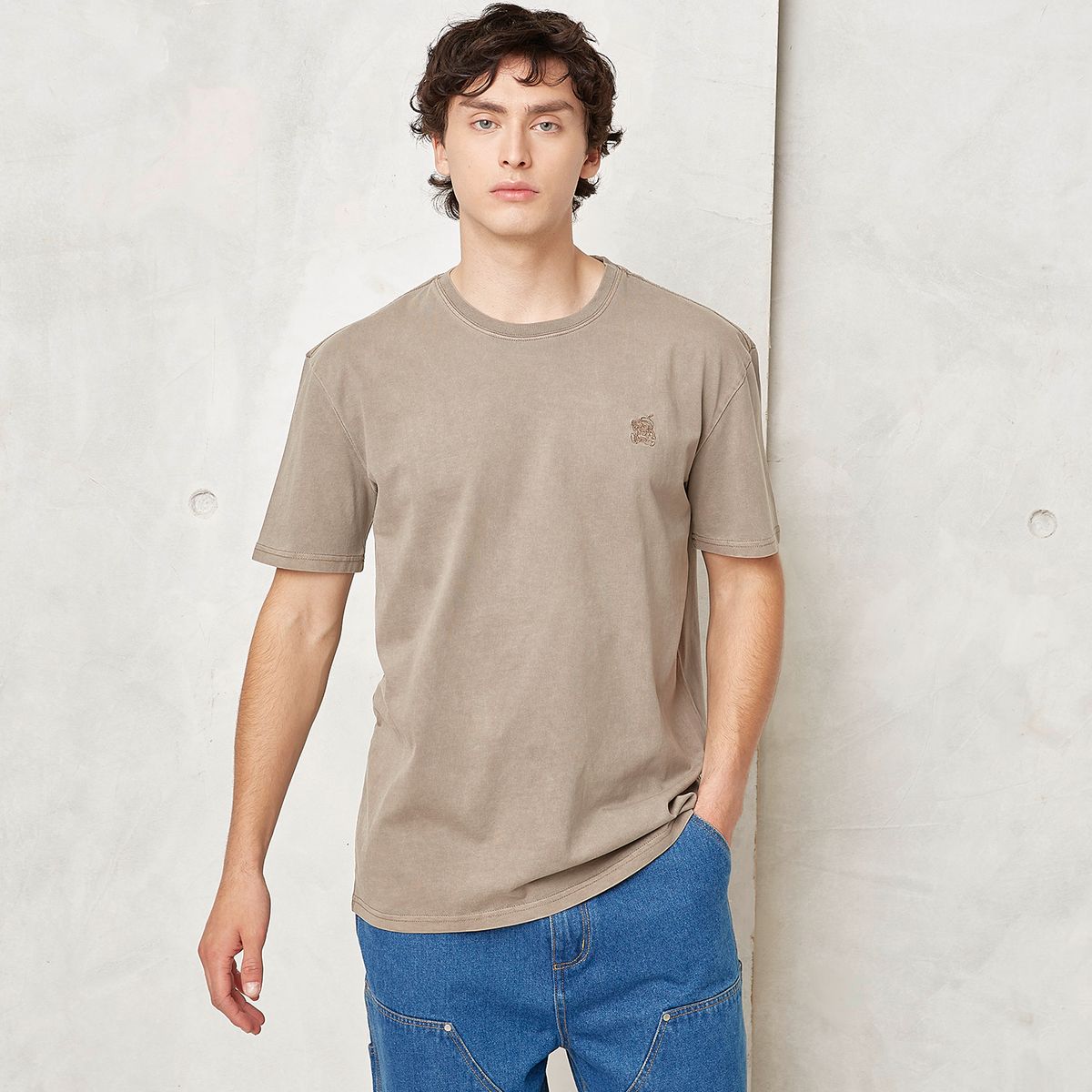 BEARCLIFF - Polera Manga Corta Hombre Bearcliff