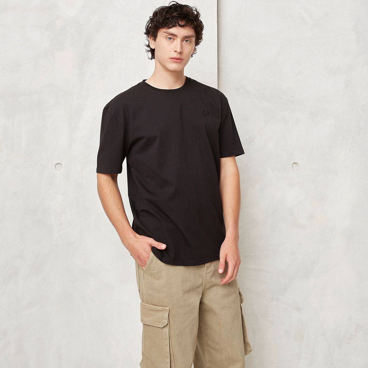 BEARCLIFF - Polera Manga Corta Hombre Bearcliff