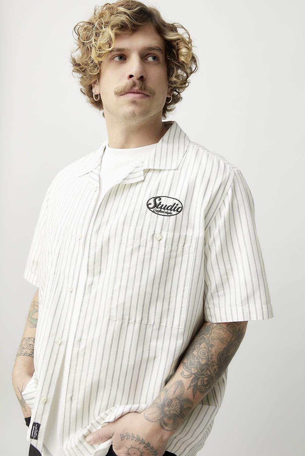 AMERICANINO - Camisa Casual Manga Corta Hombre Americanino
