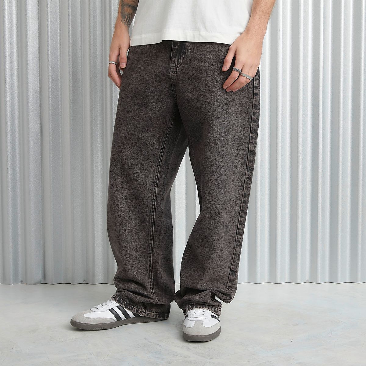 AMERICANINO - Jeans Baggy Fit Hombre Americanino