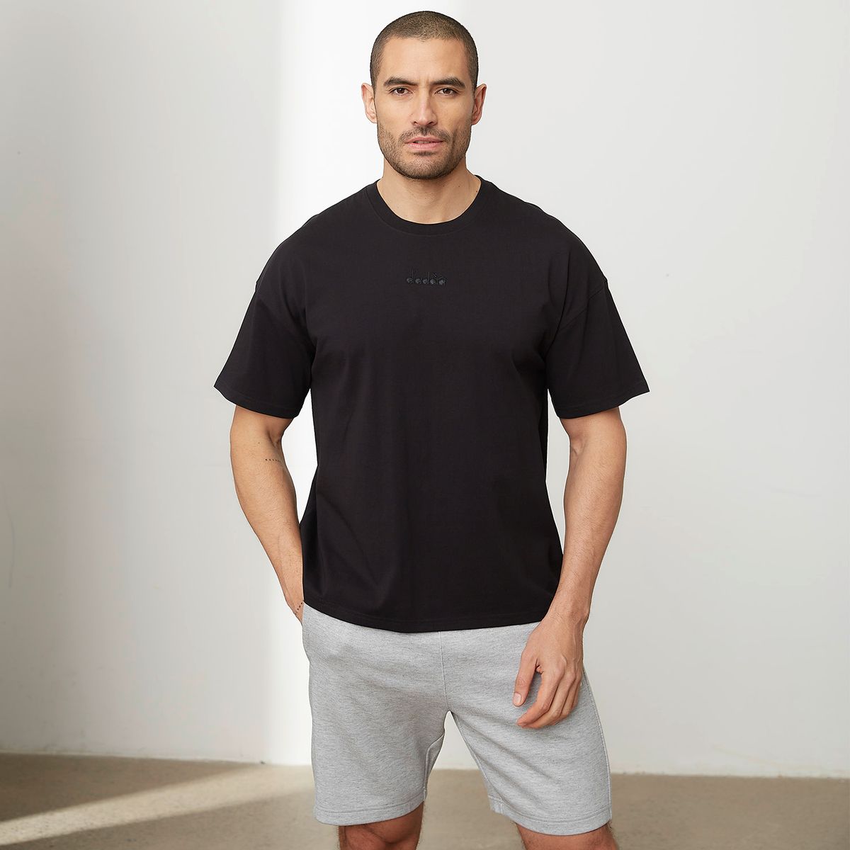 DIADORA - Polera Deportiva Hombre Diadora