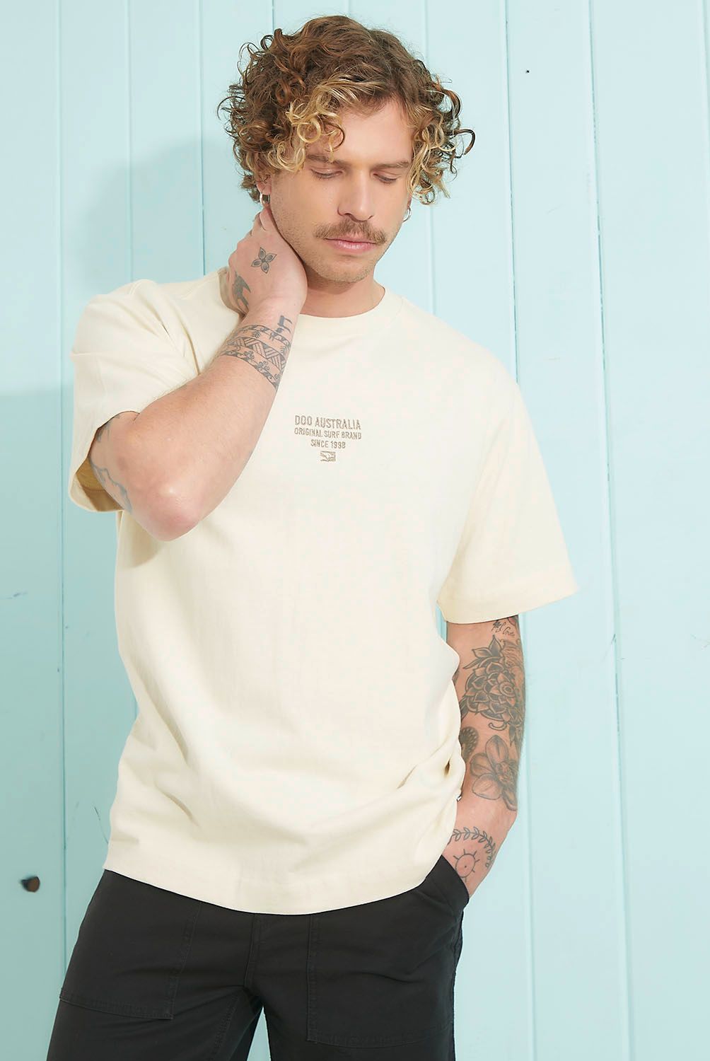 DOO AUSTRALIA - Polera Manga Corta Hombre Doo Australia