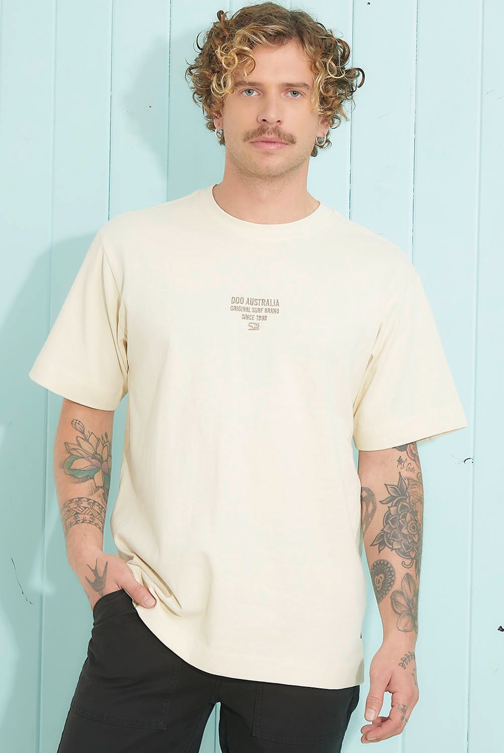 DOO AUSTRALIA - Polera Manga Corta Hombre Doo Australia