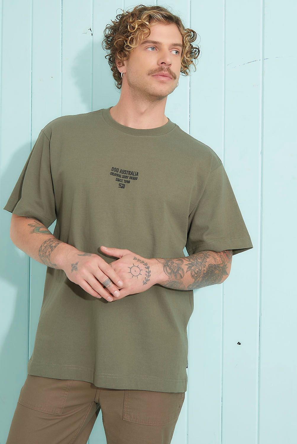 DOO AUSTRALIA - Polera Manga Corta Hombre Doo Australia