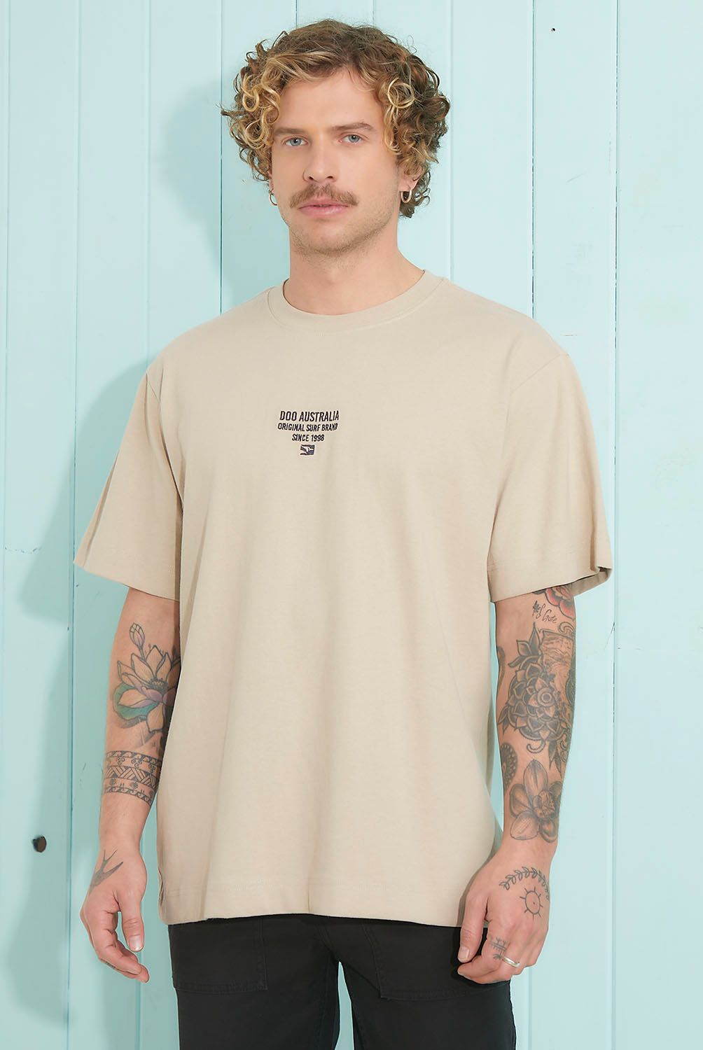 DOO AUSTRALIA - Polera Manga Corta Hombre Doo Australia