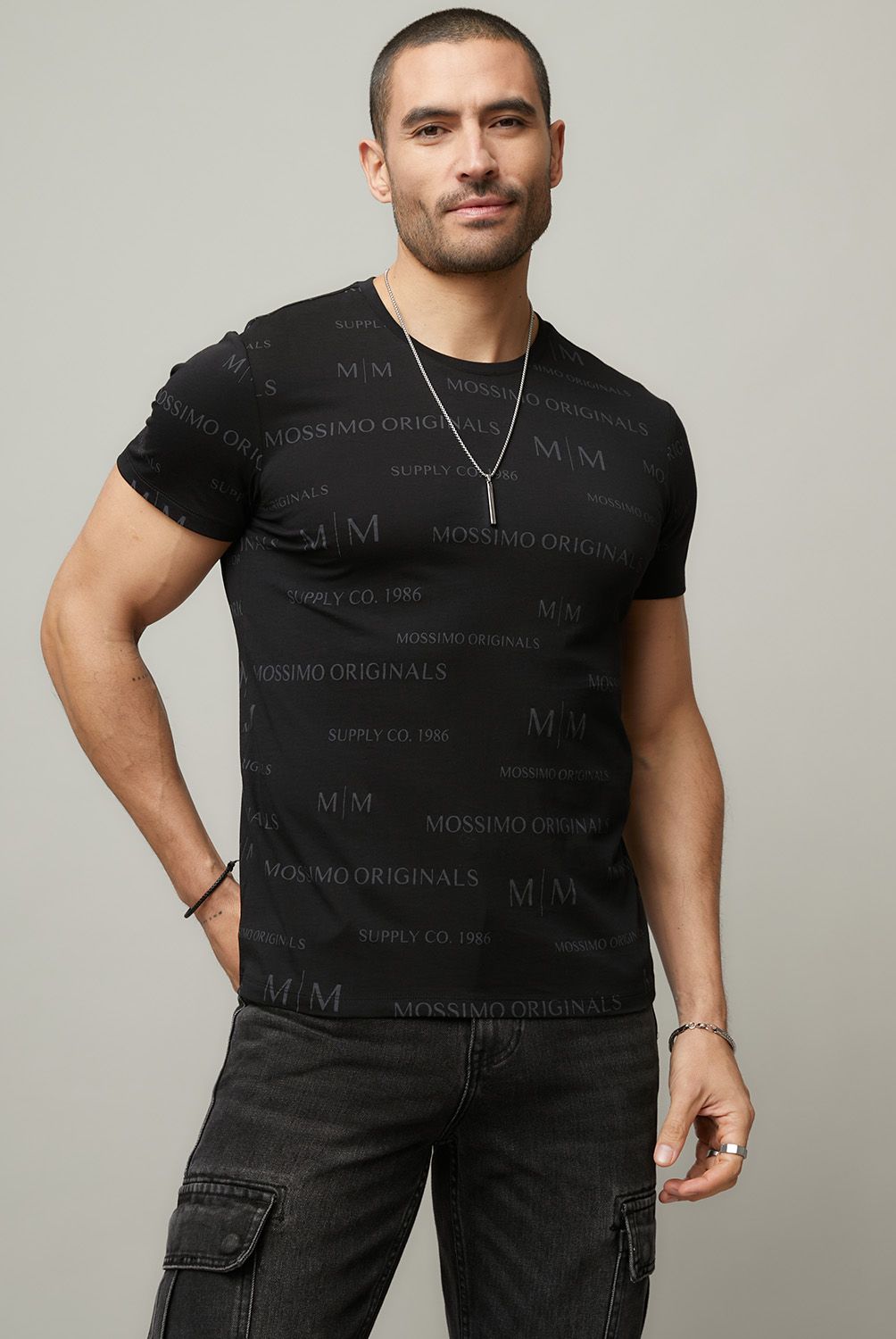 MOSSIMO - Polera Manga Corta Hombre Mossimo