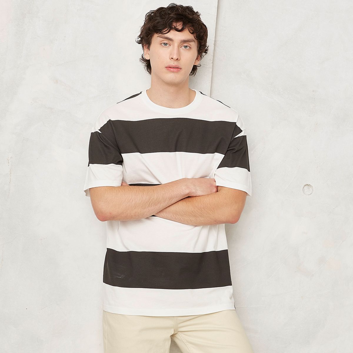 BEARCLIFF - Polera Manga Corta Hombre Bearcliff