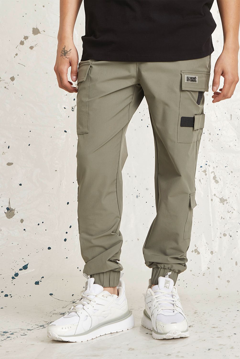 ECKO - Pantalón Cargo Fit Hombre Ecko