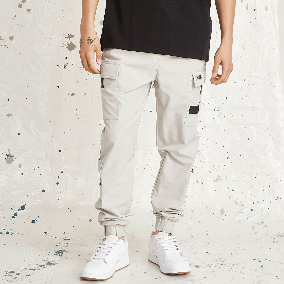 ECKO - Pantalón Cargo Fit Hombre Ecko