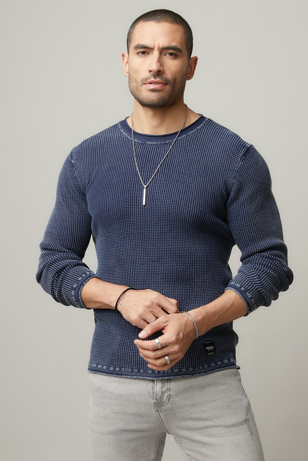 MOSSIMO - Sweater Manga Larga Hombre Mossimo