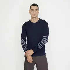 ECKO - Polera Manga Larga Algodón Hombre