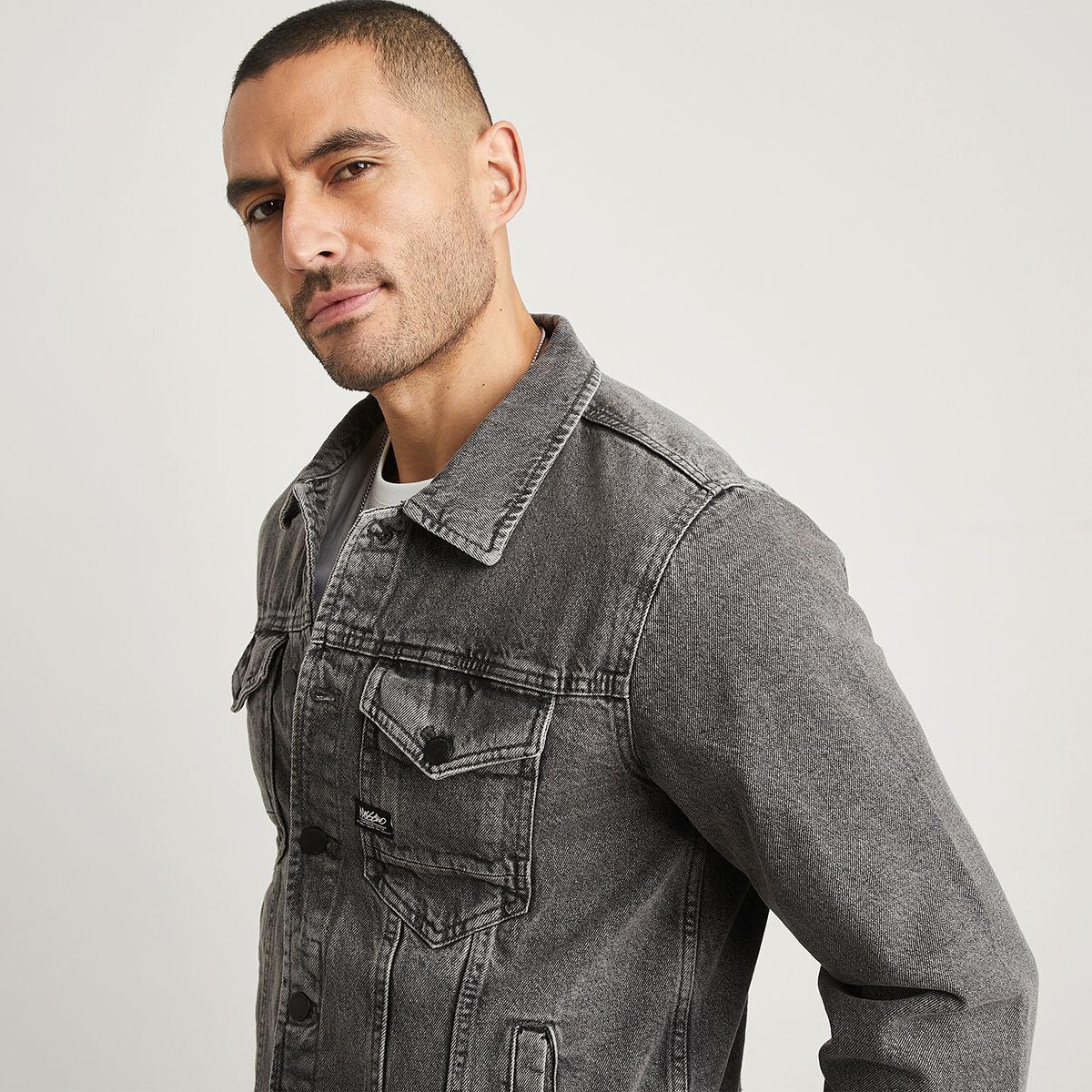 MOSSIMO - Chaqueta Denim Hombre Mossimo