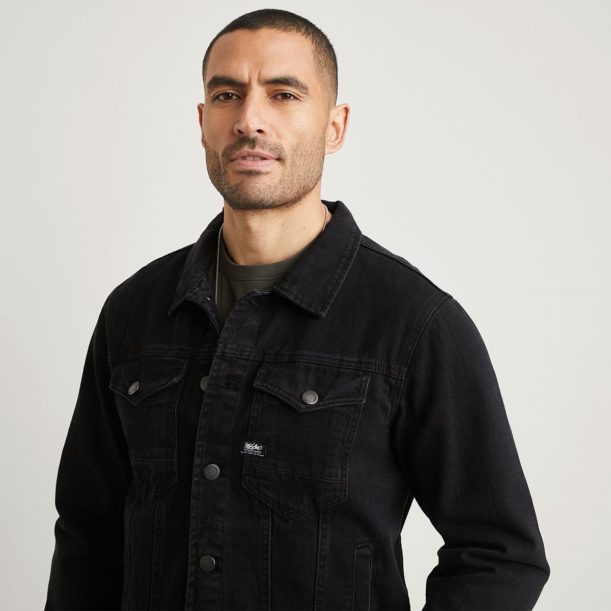 MOSSIMO - Chaqueta Denim Hombre Mossimo