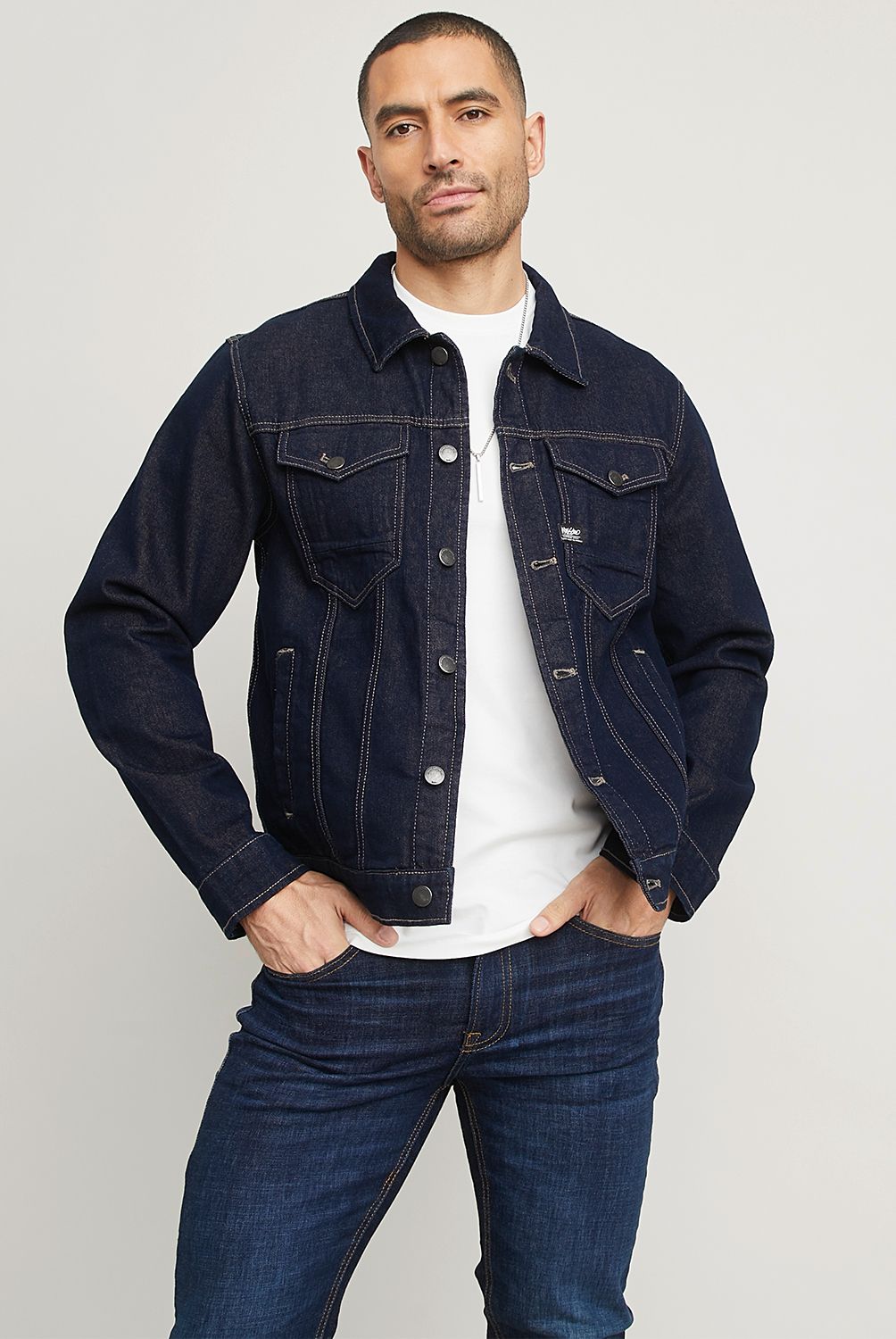 MOSSIMO - Chaqueta Denim Hombre Mossimo