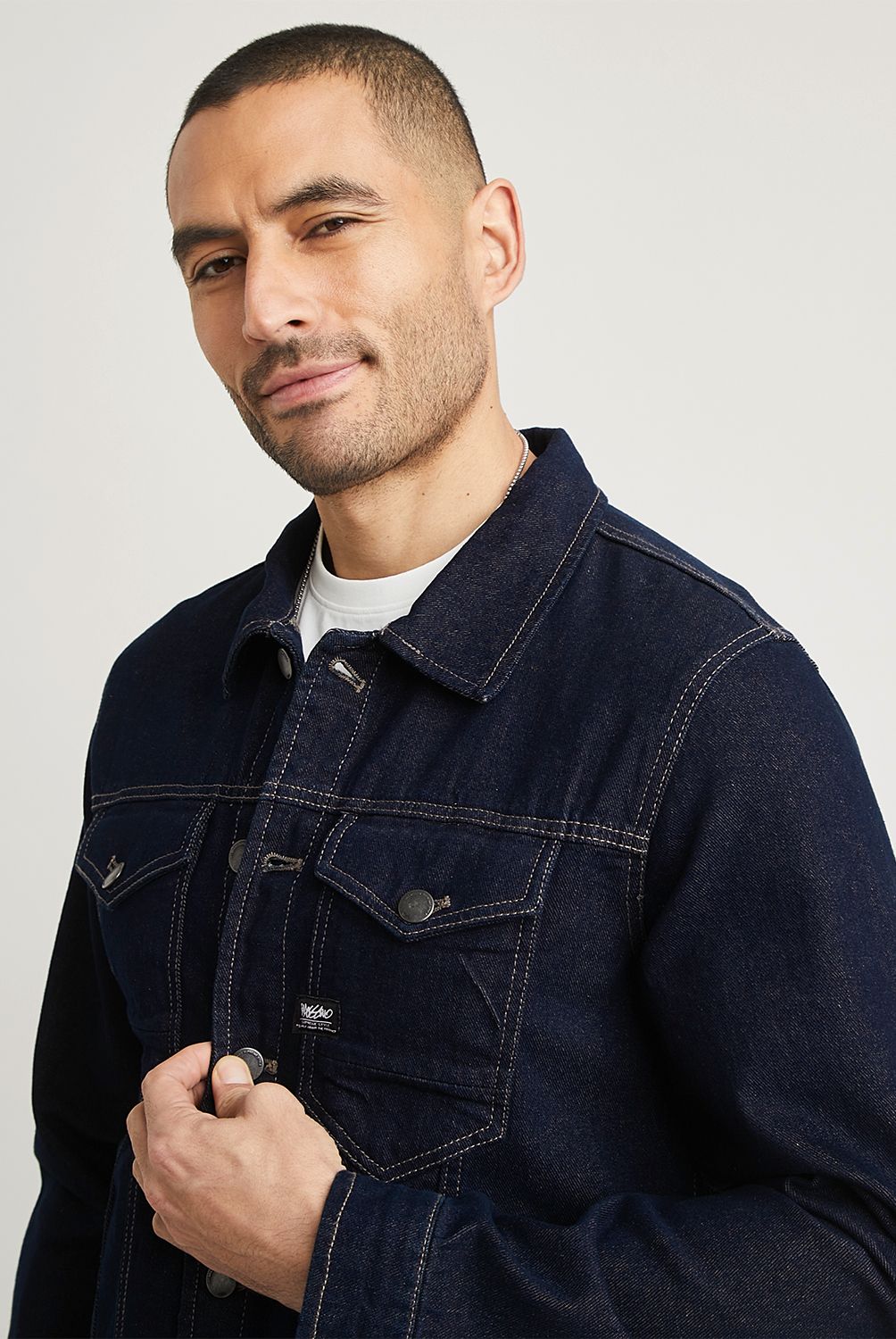 MOSSIMO - Chaqueta Denim Hombre Mossimo