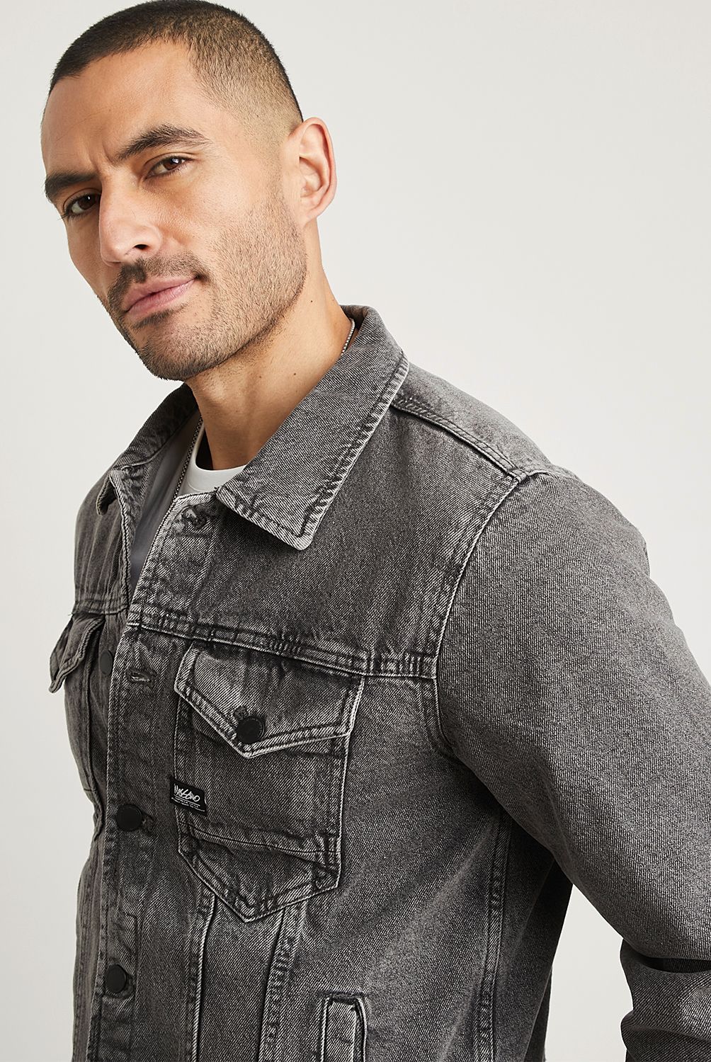 MOSSIMO - Chaqueta Denim Hombre Mossimo