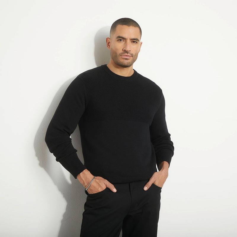 MOSSIMO - Sweater Manga Larga Hombre Mossimo