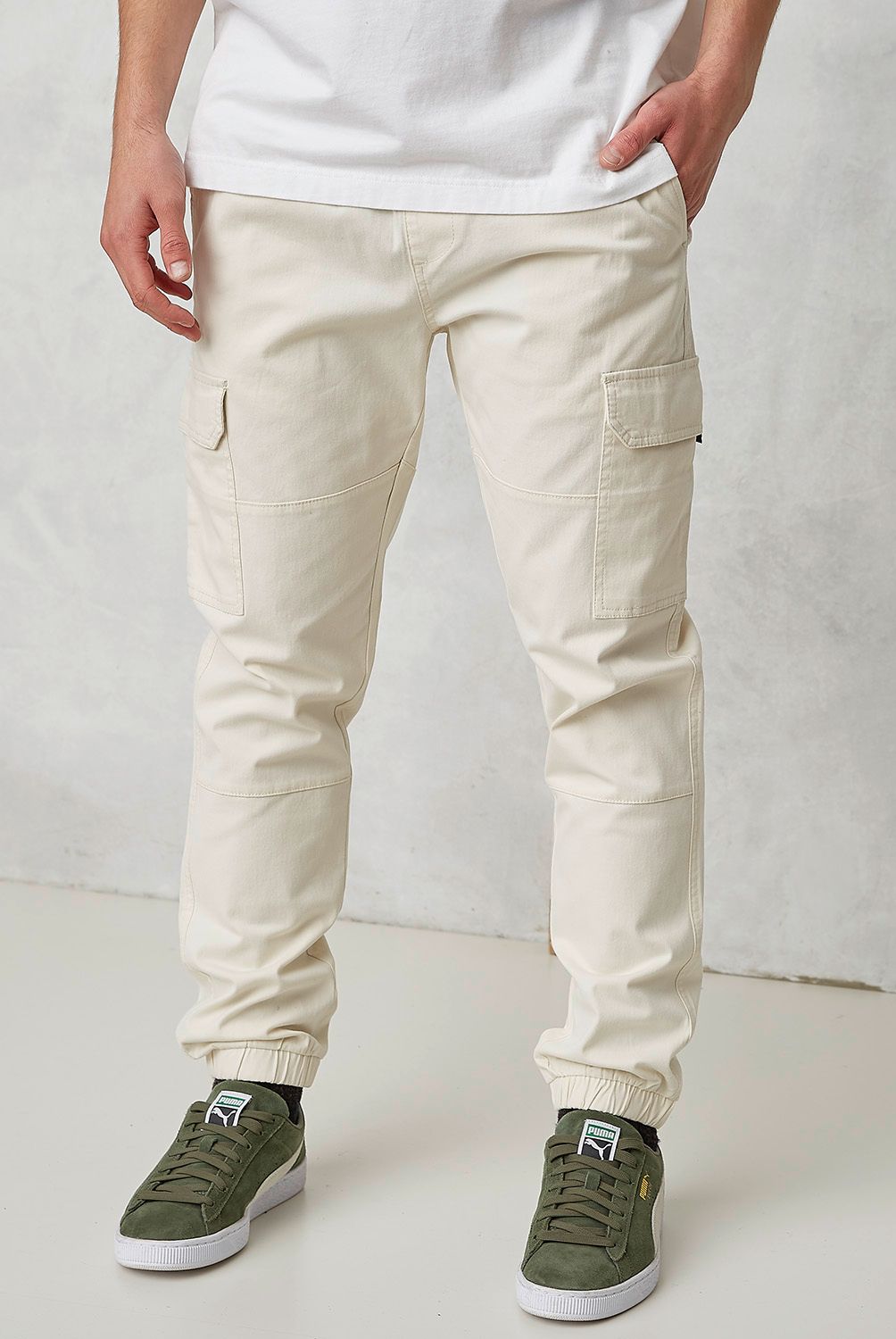 BEARCLIFF - Pantalón Cargo Jogger Bearcliff Multipocket Hombre Algodón