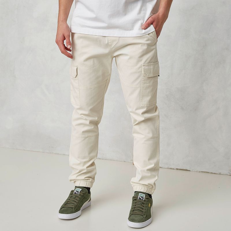 BEARCLIFF - Pantalón Cargo Jogger Bearcliff Multipocket Hombre Algodón