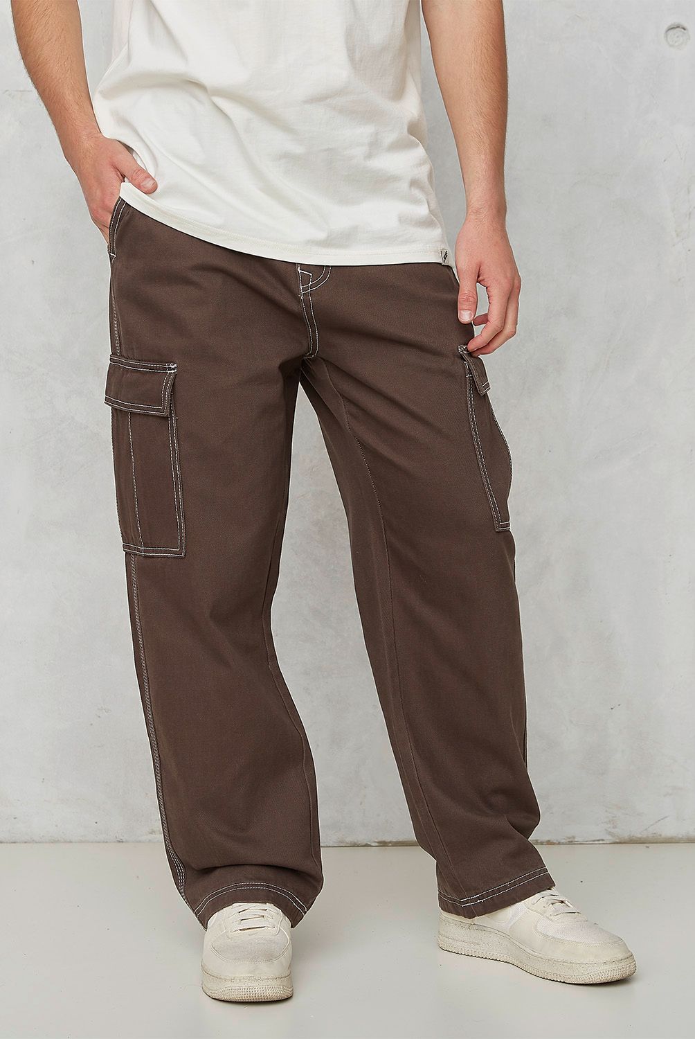 BEARCLIFF - Jeans Cargo Fit Hombre Bearcliff