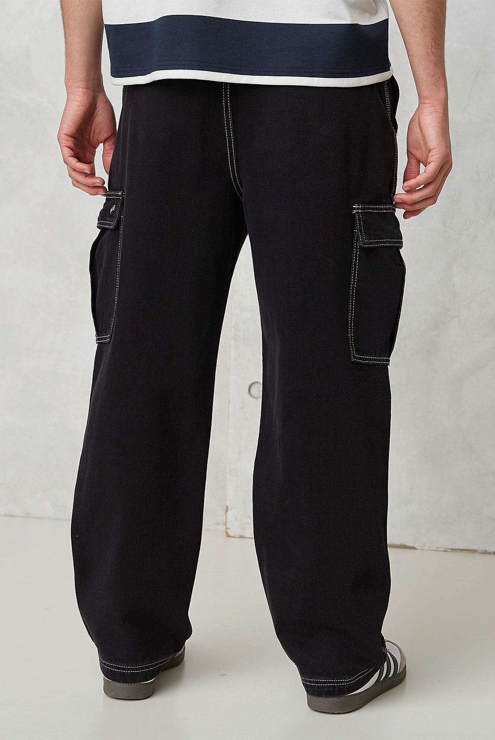 BEARCLIFF - Jeans Cargo Fit Hombre Bearcliff