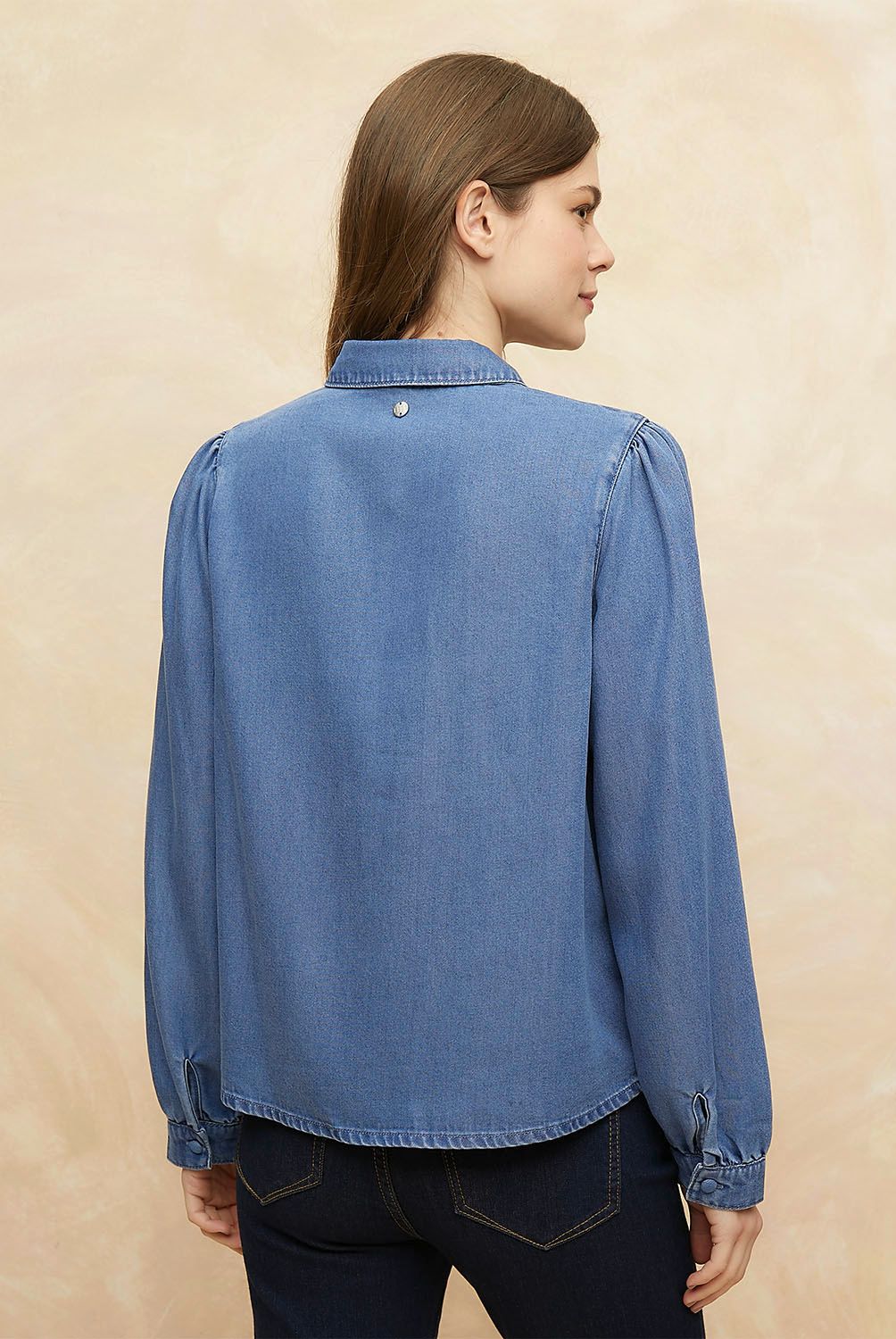 ELLE - Blusa Mujer Manga Larga Elle