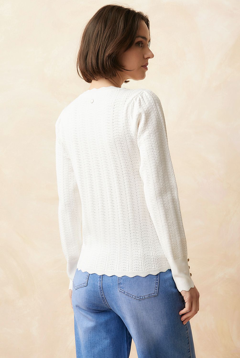 ELLE - Polera Manga Larga Mujer Elle