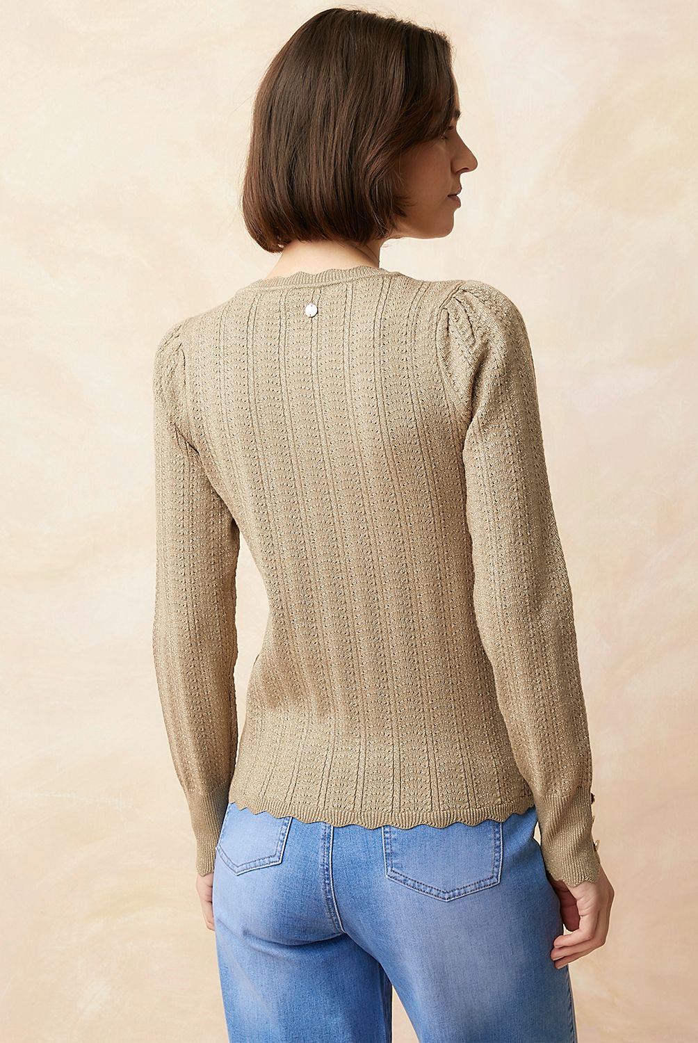 ELLE - Polera Manga Larga Mujer Elle