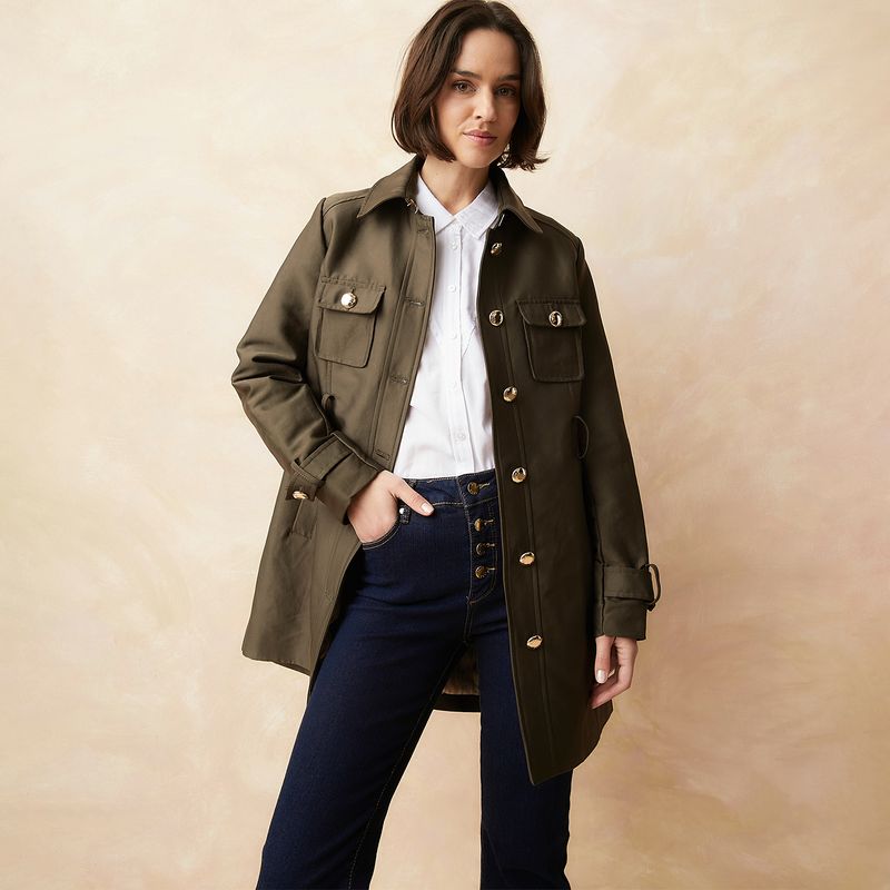 ELLE - Chaqueta Impermeable Mujer Elle