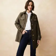 ELLE - Chaqueta Impermeable Mujer