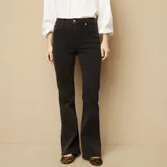 UNIVERSITY CLUB - Jeans Flare Tiro Medio Mujer