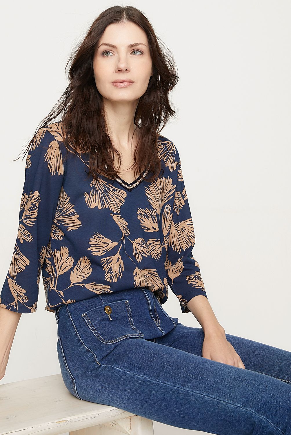 APOLOGY - Polera Manga Corta Algodón Mujer Apology