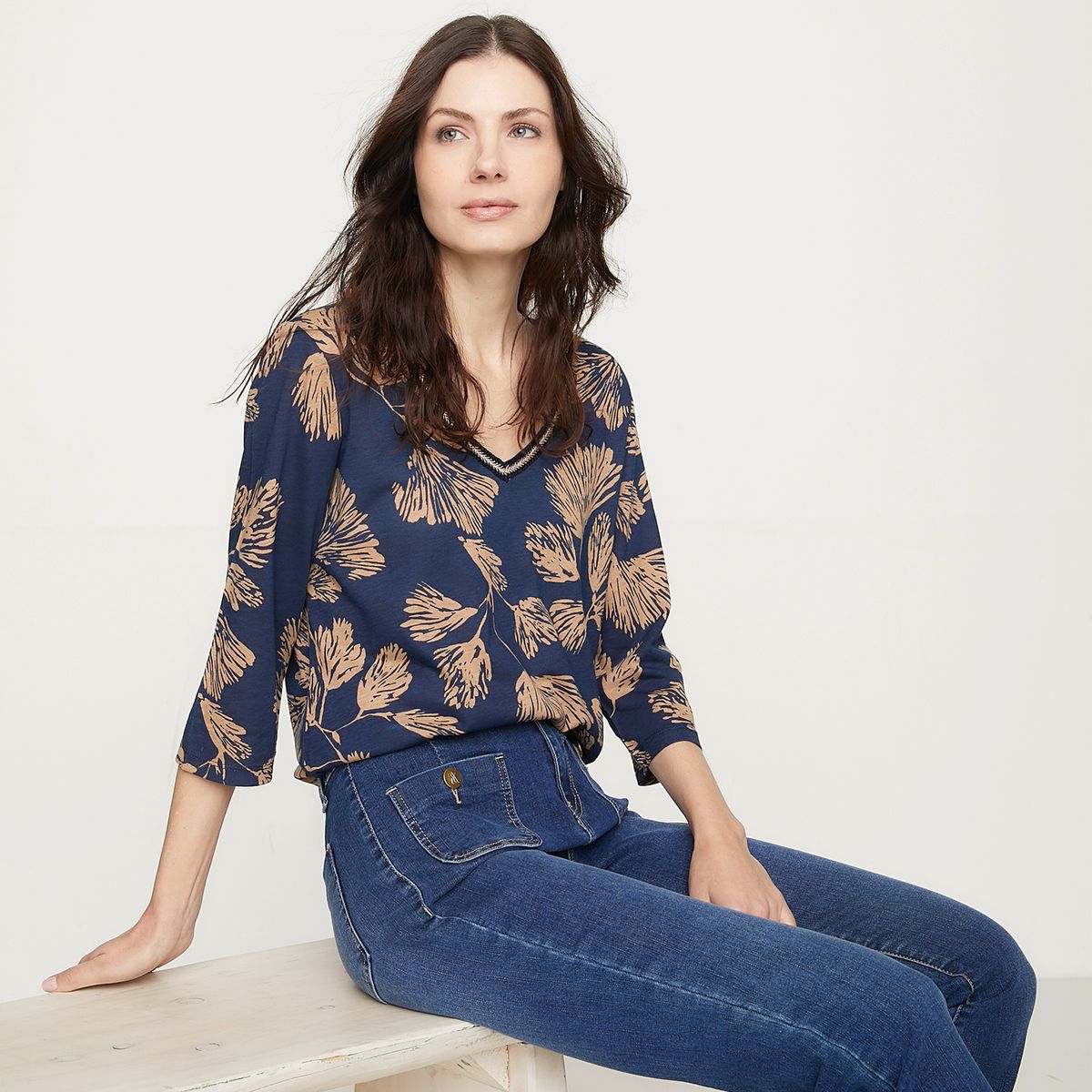 APOLOGY - Polera Manga Corta Algodón Mujer Apology