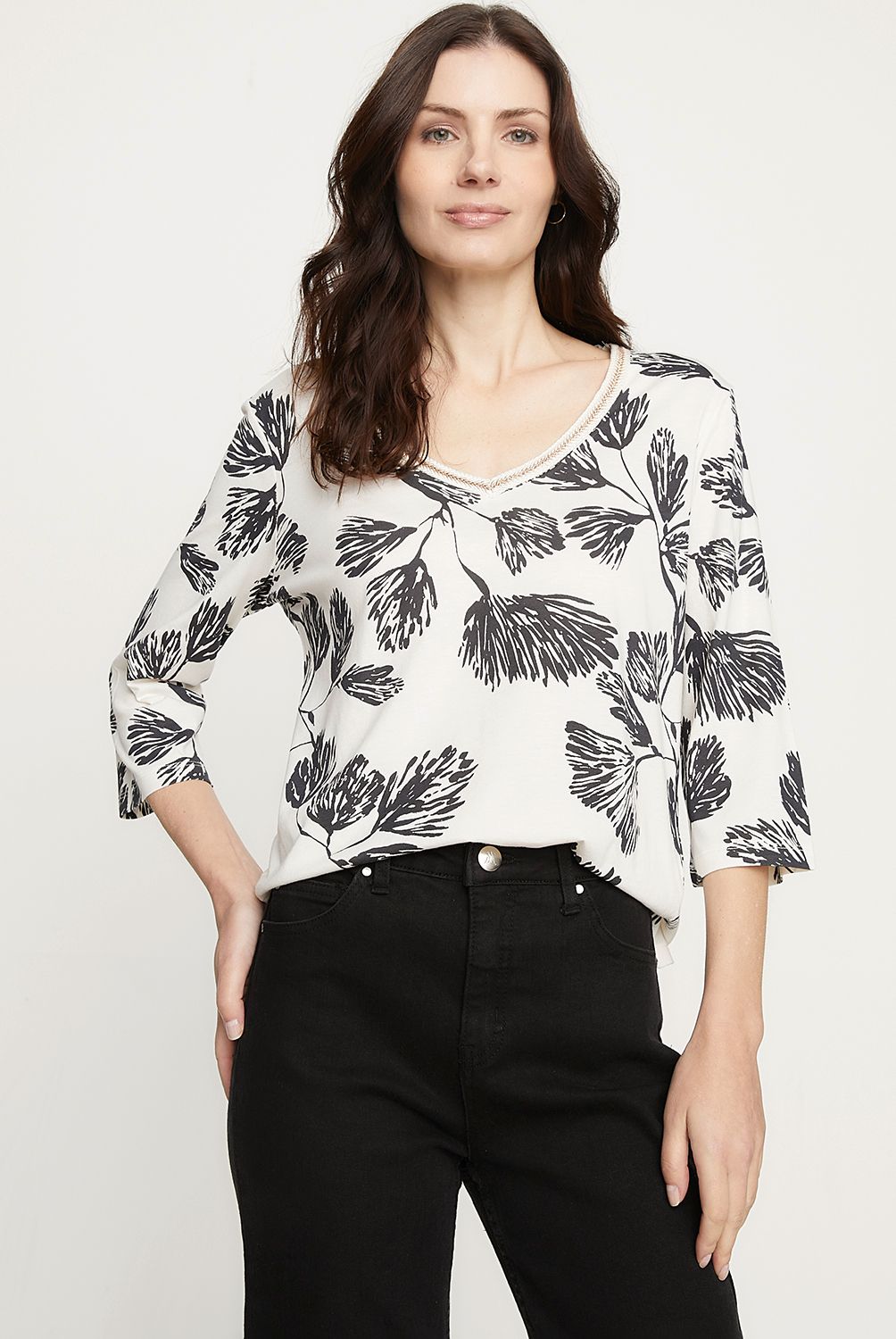 APOLOGY - Polera Manga Corta Algodón Mujer Apology