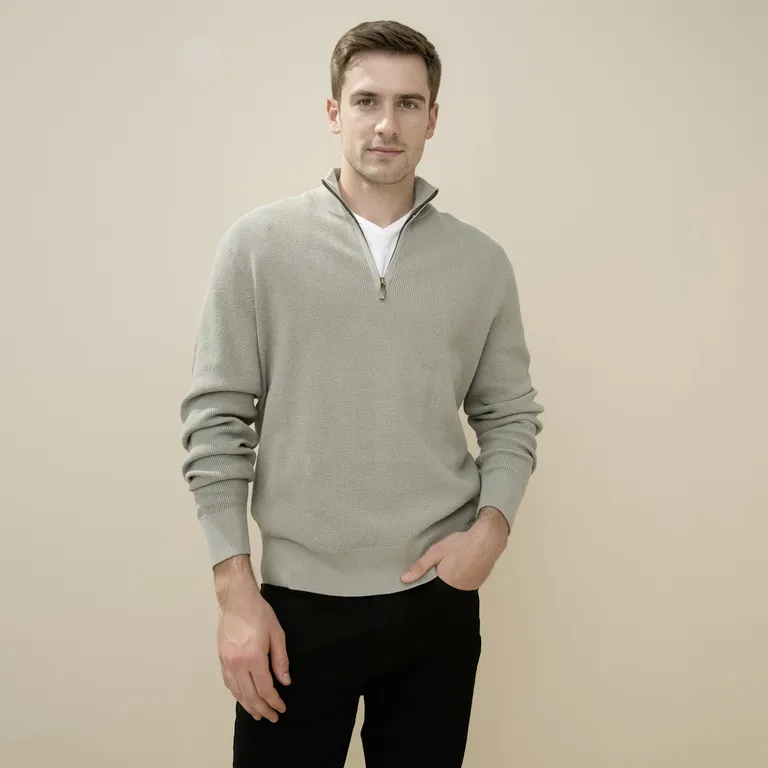Sweater Manga Larga Hombre