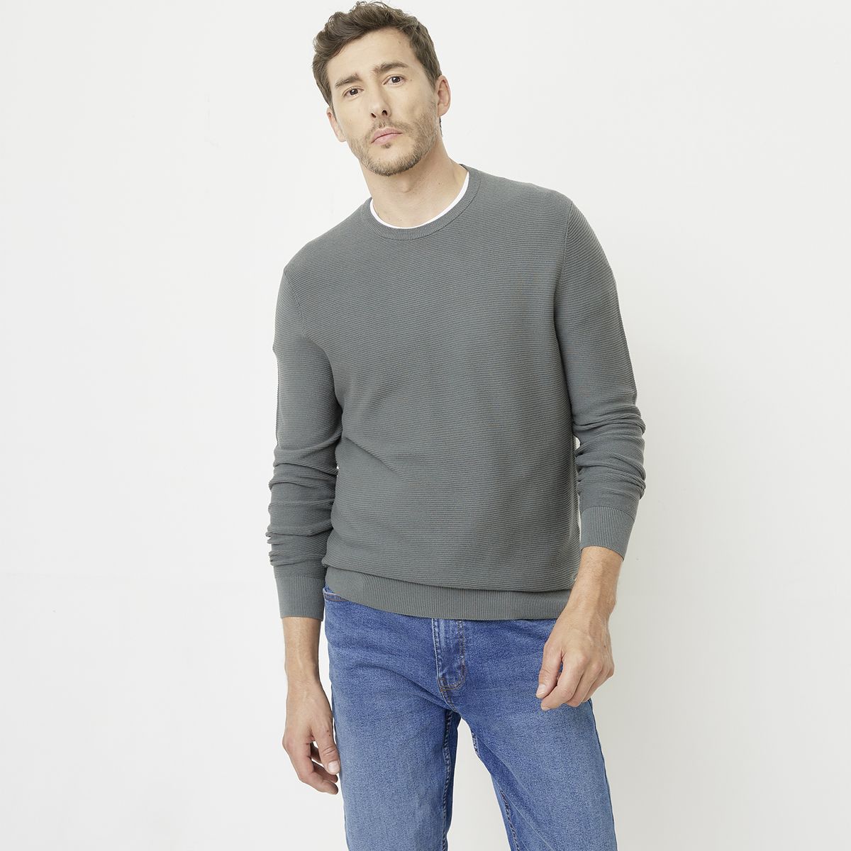 NEWPORT - Sweater Manga Larga Hombre Newport