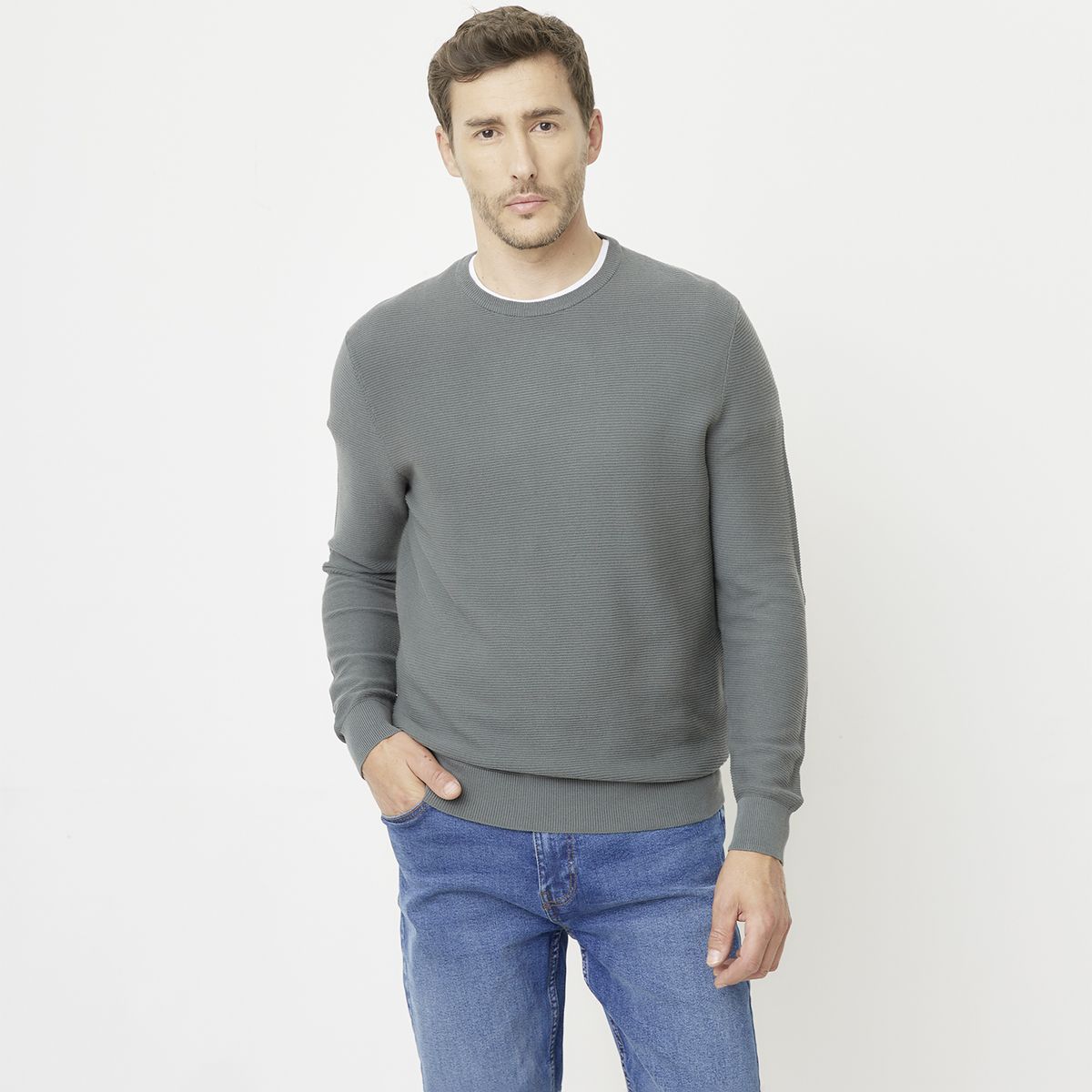 NEWPORT - Sweater Manga Larga Hombre Newport
