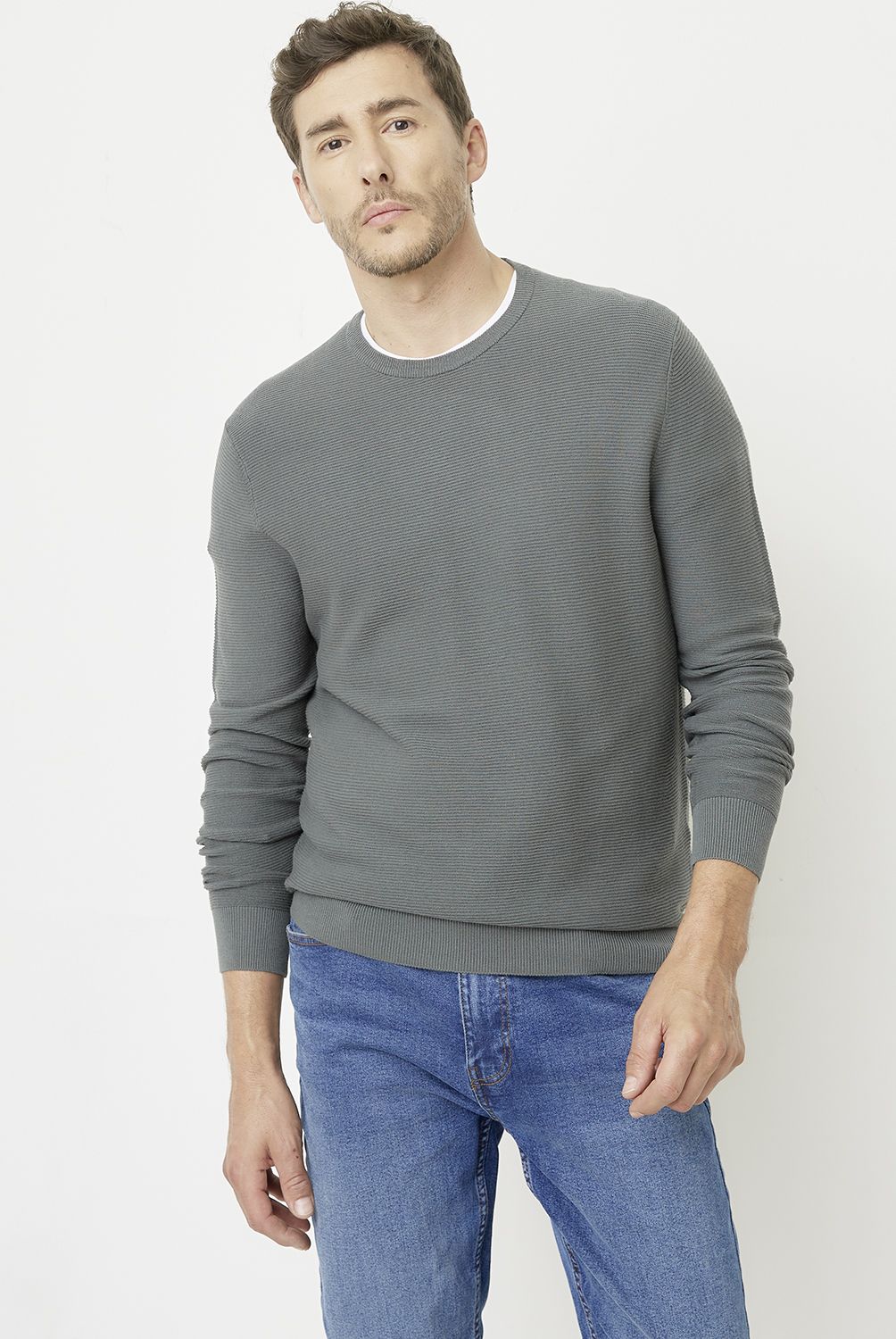 NEWPORT - Sweater Manga Larga Hombre Newport