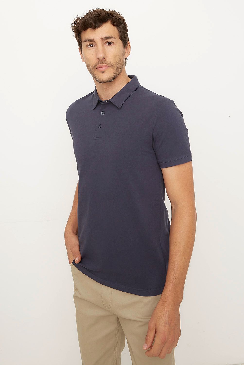 NEWPORT - Polera Manga Corta Hombre Newport
