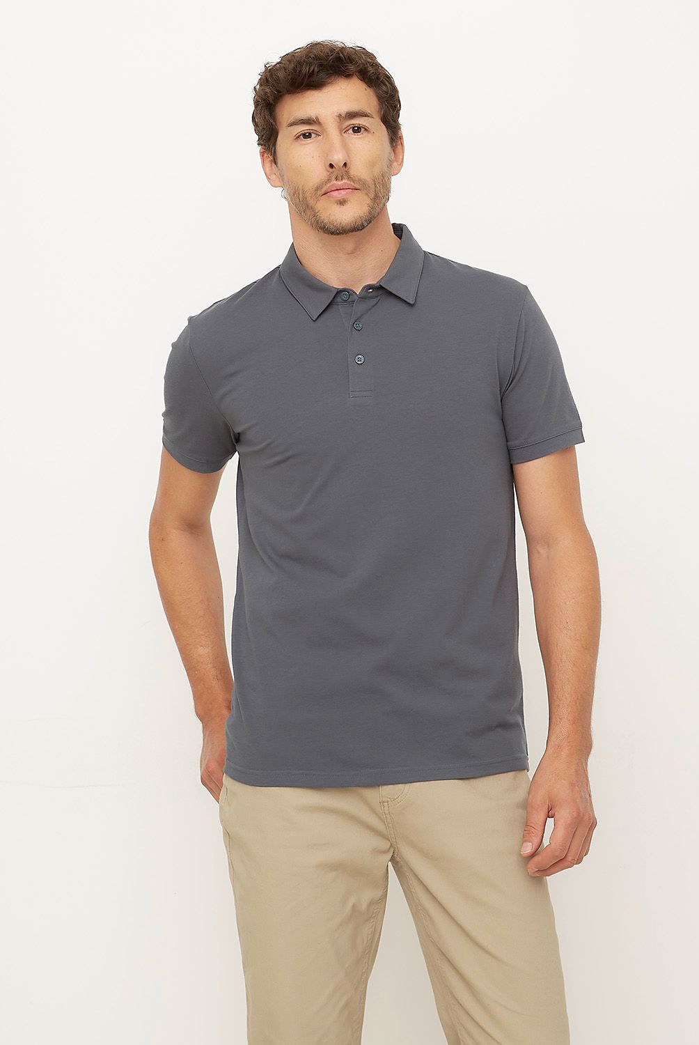 NEWPORT - Polera Manga Corta Hombre Newport