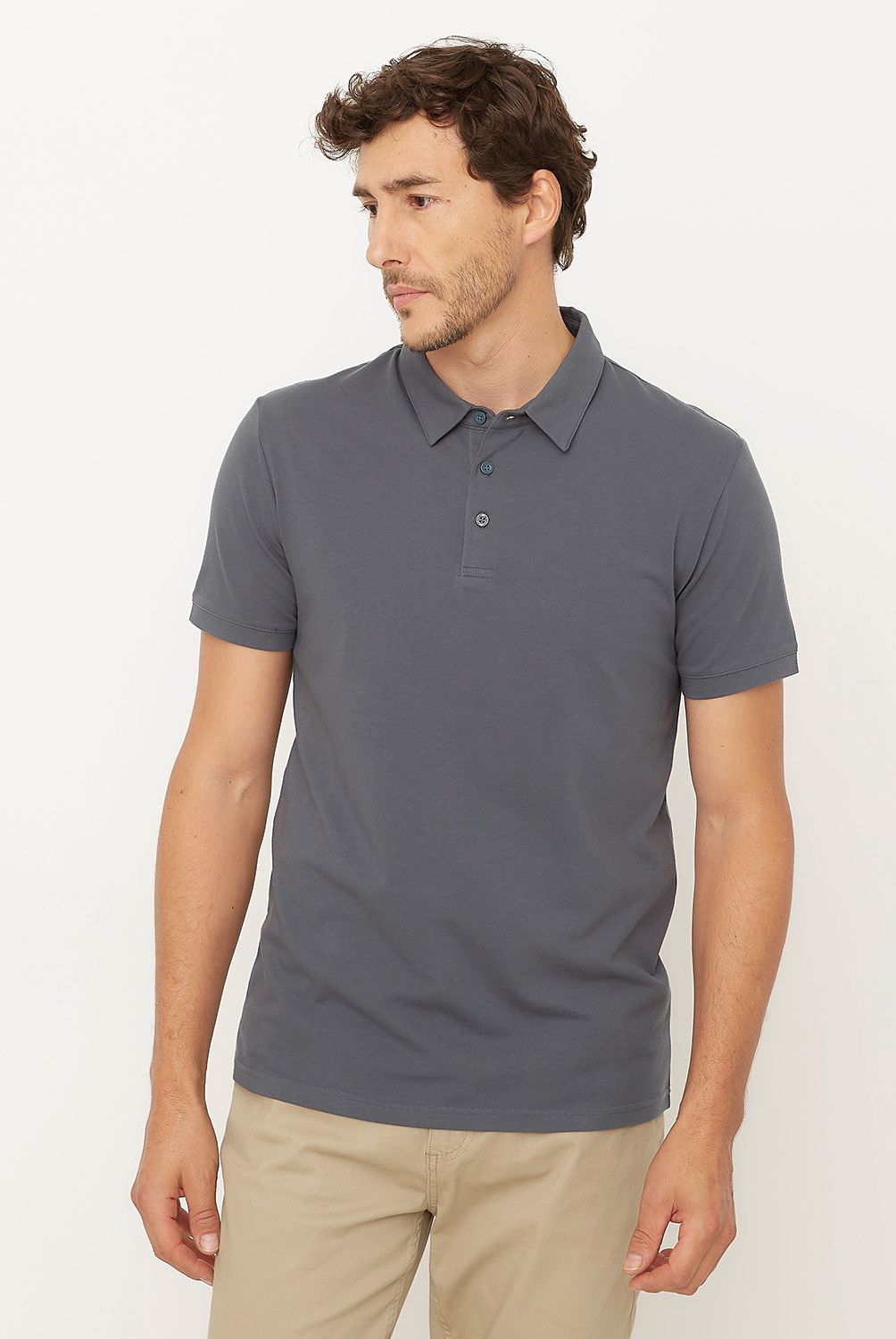NEWPORT - Polera Manga Corta Hombre Newport