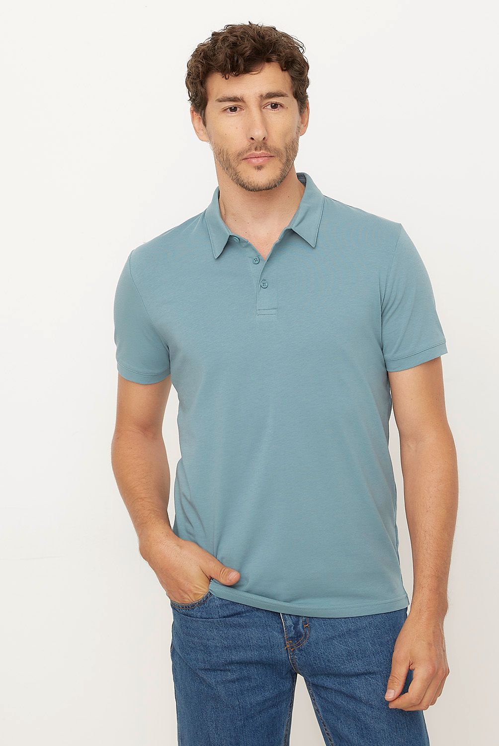 NEWPORT - Polera Manga Corta Hombre Newport