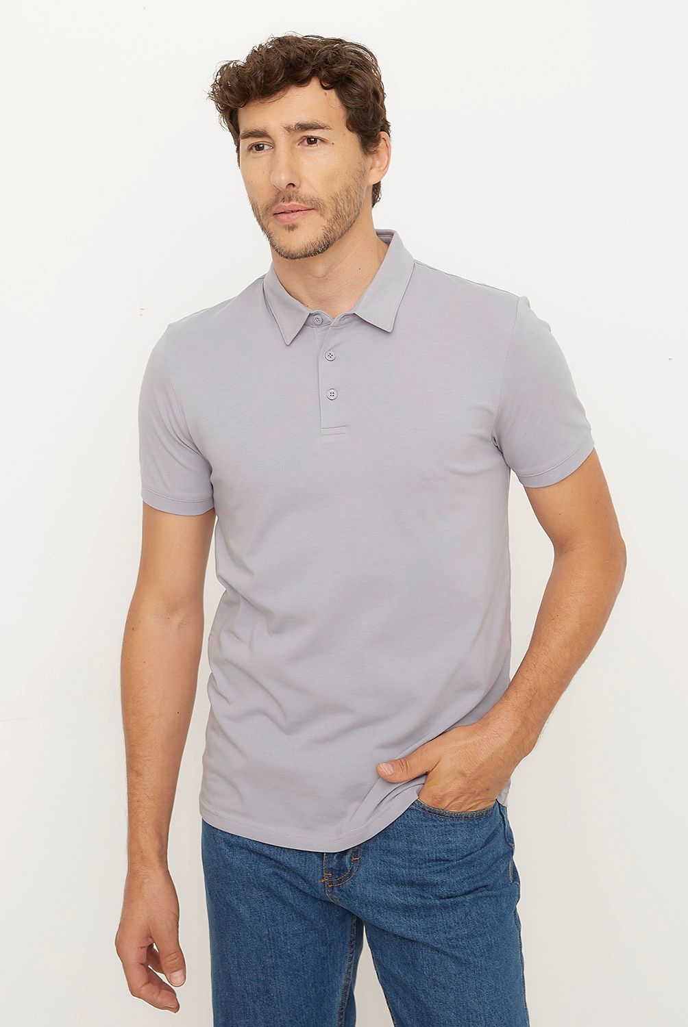 NEWPORT - Polera Manga Corta Hombre Newport