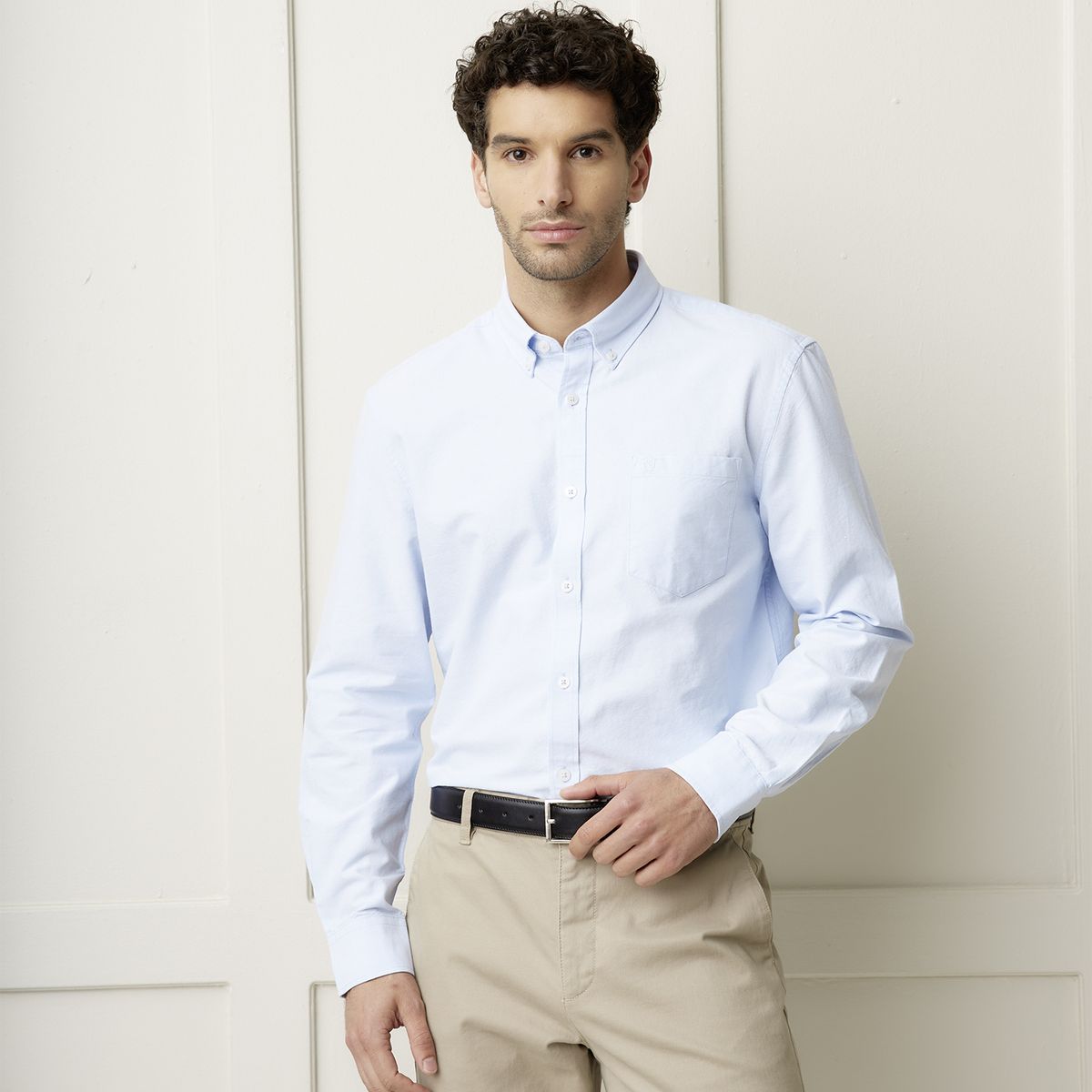 CHRISTIAN LACROIX - Camisa Manga Larga Algodón Hombre Christian Lacroix