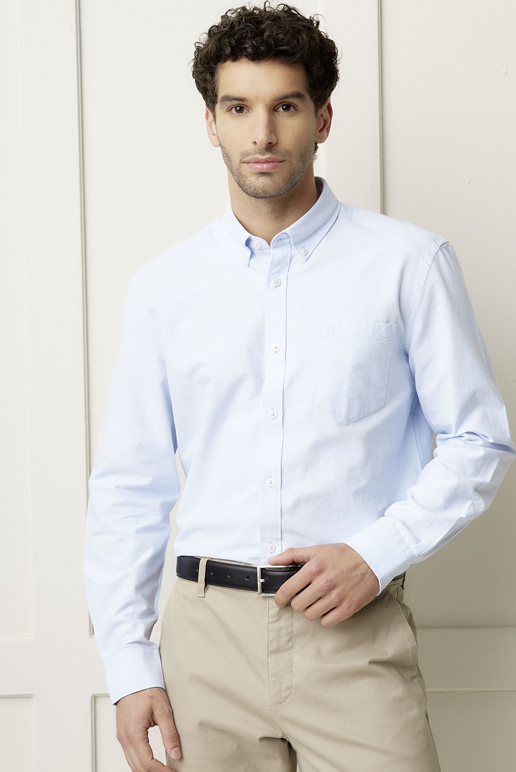 CHRISTIAN LACROIX - Camisa Manga Larga Algodón Hombre Christian Lacroix