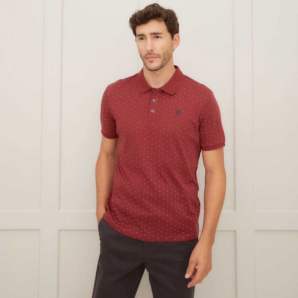 CHRISTIAN LACROIX - Polera Manga Corta Hombre Christian Lacroix