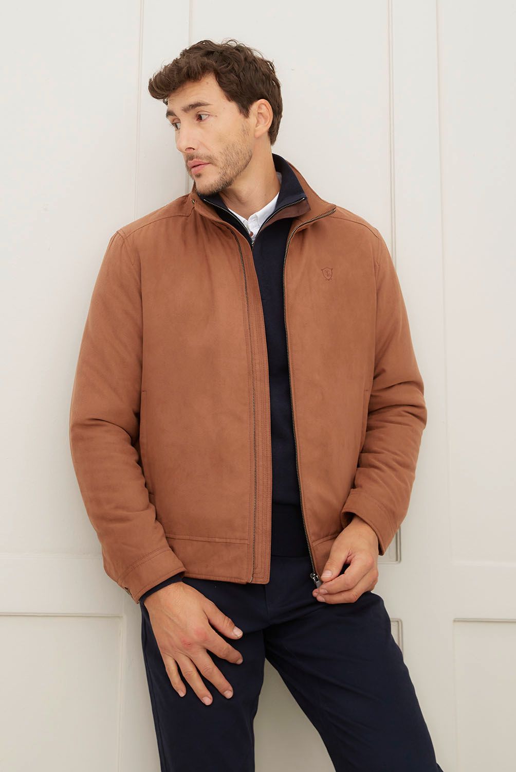 CHRISTIAN LACROIX - Chaqueta Sport Suede Hombre Christian Lacroix